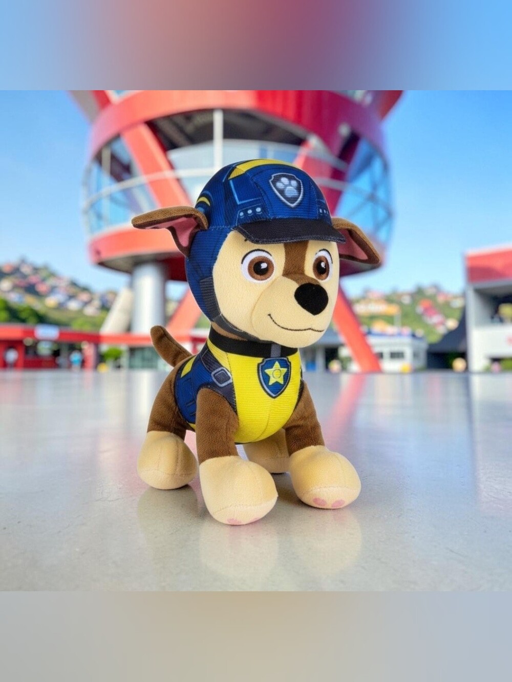 2018 Nickelodeon 7" PAW PATROL Series Dino Rescue Chase Plush Stuffed Animal Toy